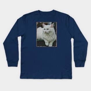 Cute cat Kids Long Sleeve T-Shirt